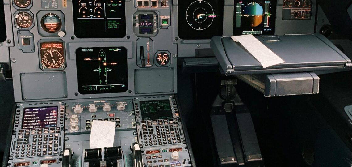 Kokpit Airbus pexels mariya b